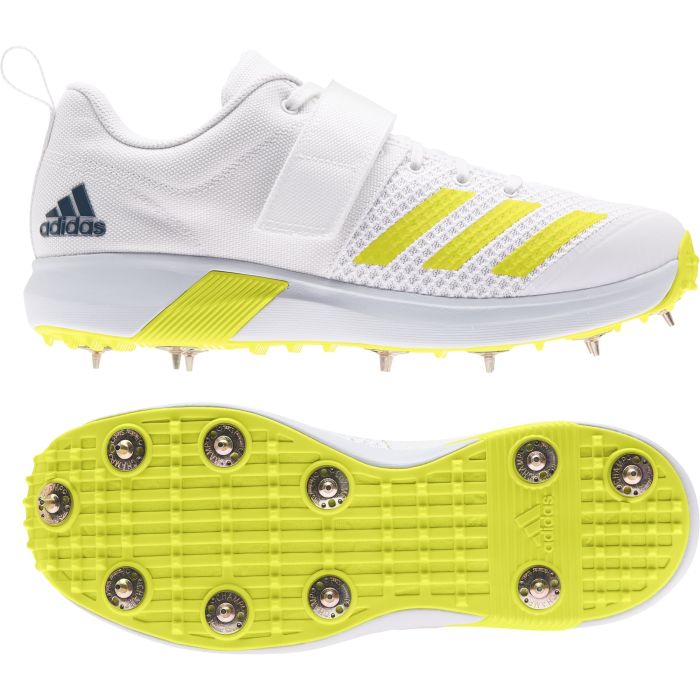 Adidas Adipower Vector Cricket Shoes - Acid Yellow 2023