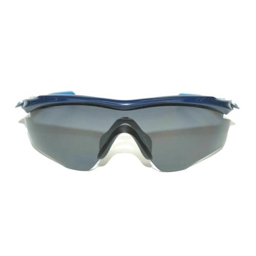 Oakley M2 OO9212- 07 Polished Navy/polarized Grey Lens Sunglasses 39